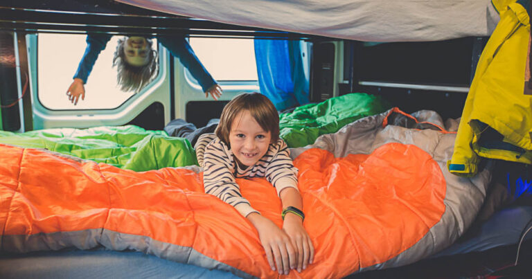 Campervan holidays with kids – our tips