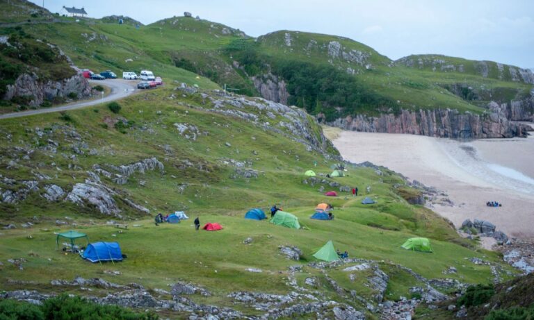 Call for camping ban at beaches impacted by NC500 tourism