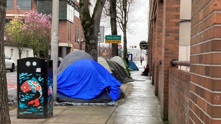 Portlanders with disabilities sue city over tents on sidewalks