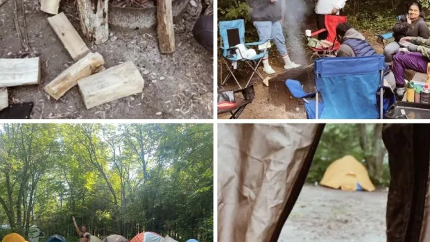 How these rookie campers survived their 1st night in the woods