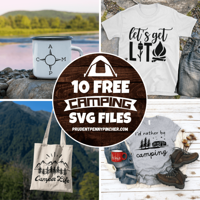 Free Camping SVG Files – Prudent Penny Pincher
