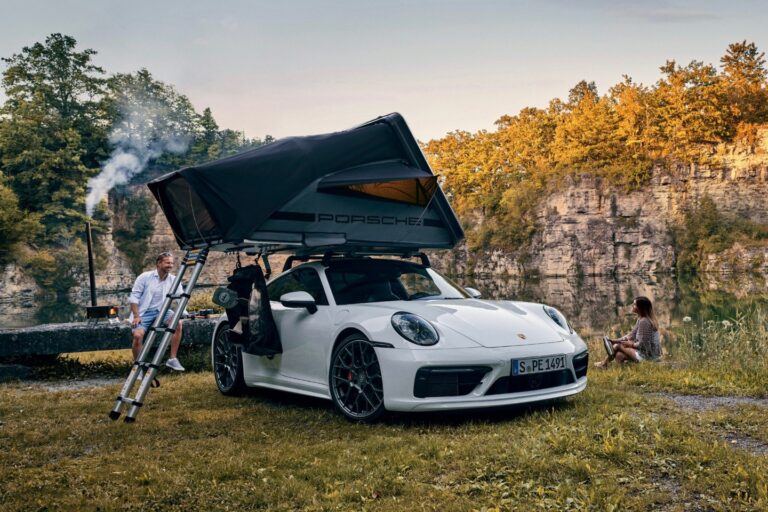 Want to go camping and take your 911? Sorted
