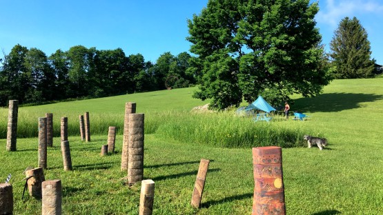 Tracing camping’s evolution, from Adirondacks to art park