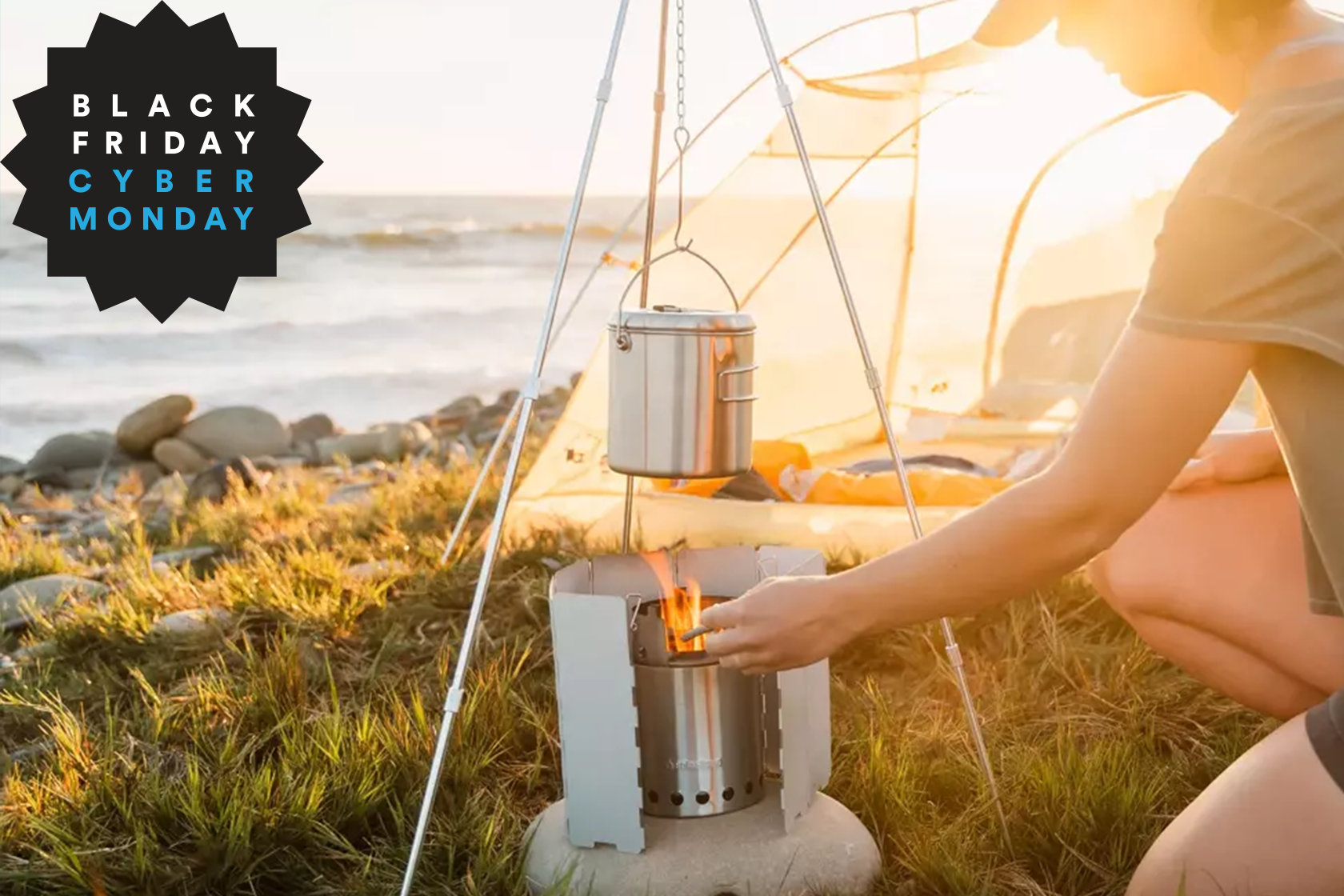 Solo Stove Cyber Monday sale features Titan 50 off on Amazon Camping
